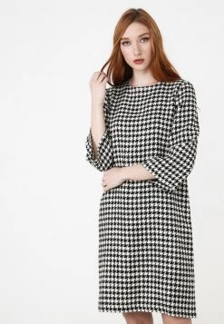 Promo β¨ Madam-T Donna MELANICA - Vestito Estivo - Weiß Schwarz π₯