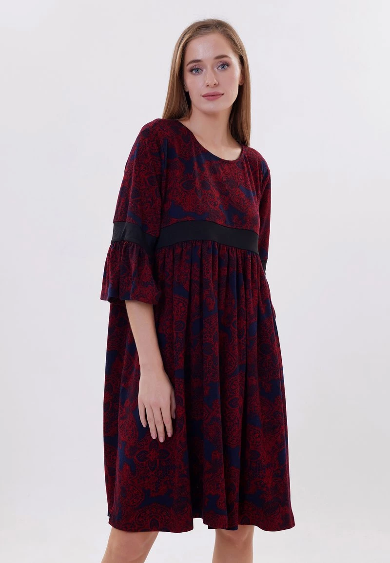 Sconto β€οΈ Madam-T Donna GALAXIA - Vestito Estivo - Blau Howdy Rot π - immagine 5