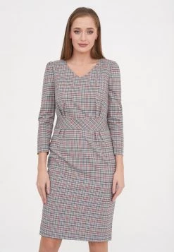 Le migliori recensioni di 🔔 Madam-T Donna ALIA - Tubino - Grüner Zig / Rot 🎉