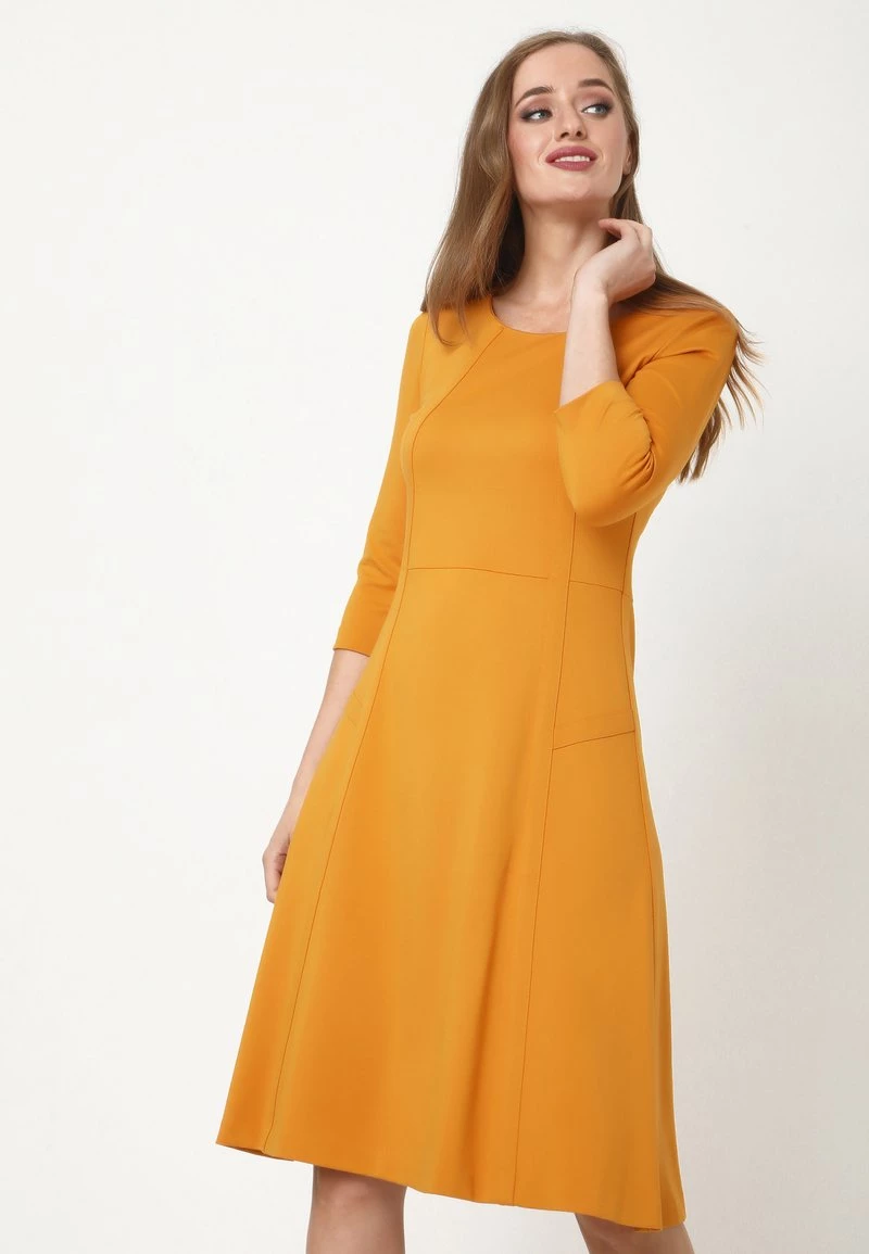 Il più economico 💯 Madam-T Donna KOTKA - Tubino - Senf 🧨