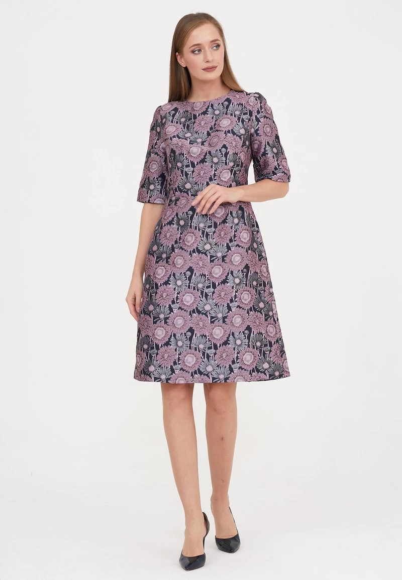 Miglior offerta π Madam-T Donna SANATA - Vestito Estivo - Blau Lila β¨ - immagine 5