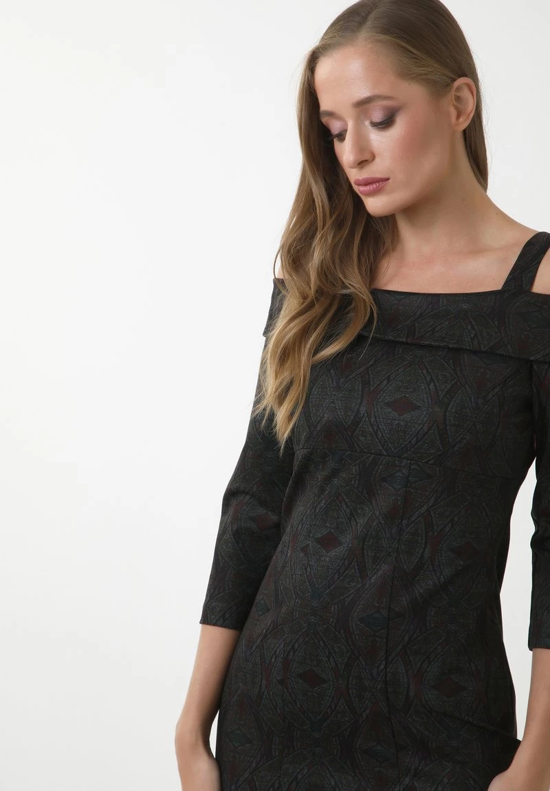 A buon mercato π― Madam-T Donna ALTOONA - Tubino - Wein Rot/grün βοΈ - immagine 5