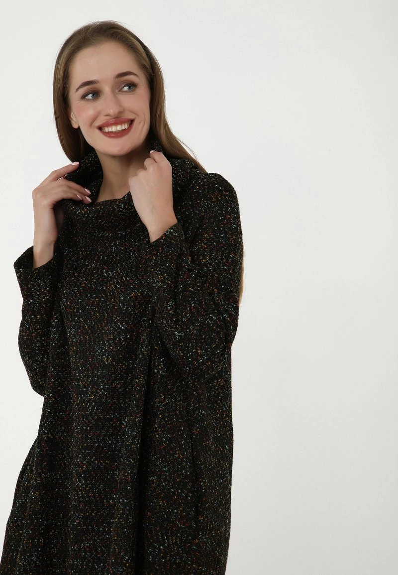 Presa π Madam-T Donna SHELBY - Abito In Maglia - Khaki, Ingwer β - immagine 7