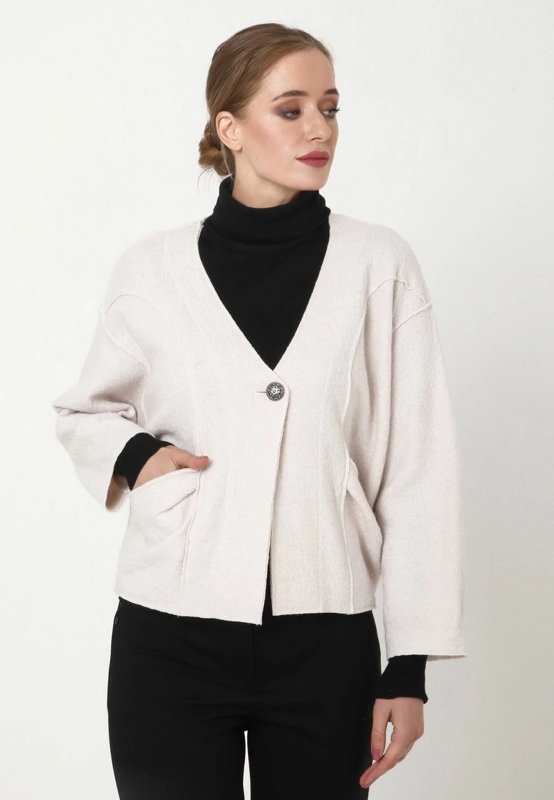 Migliore vendita π€© Madam-T Donna Cardigan - Creme π