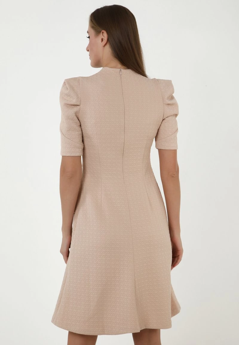 A buon mercato π Madam-T Donna BRENTA - Vestito Elegante - Beige β - immagine 3