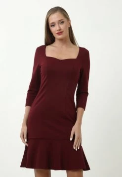 Promo 🌟 Madam-T Donna MADJERA - Vestito Estivo - Weinrot 🌟