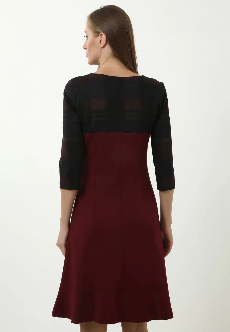 Migliore vendita π Madam-T Donna AKASINA - Vestito Estivo - Weinrot β - immagine 3