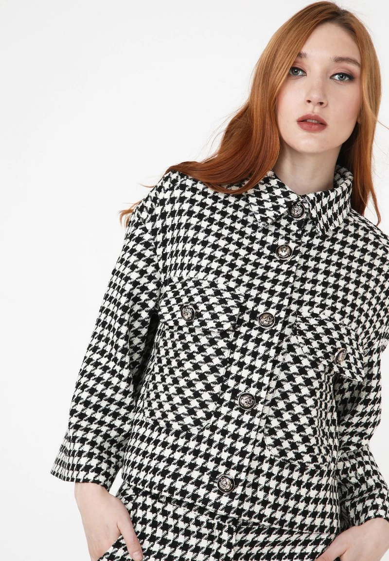 Acquistare π₯° Madam-T Donna SOFI - Giacca Da Mezza Stagione - Weiß Schwarz π₯° - immagine 5