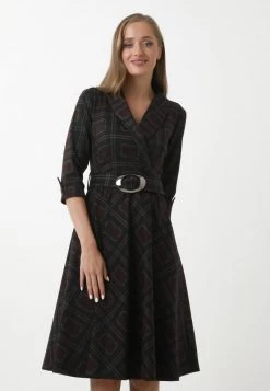 I primi 10 ⌛ Madam-T Donna NENSI - Vestito Estivo - Wein Rot, Grün 🤩