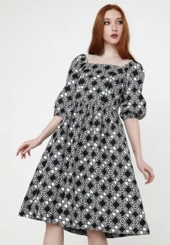 Le migliori recensioni di 💯 Madam-T Donna CHANTALE - Vestito Estivo - Schwarz, Weiß 🎉