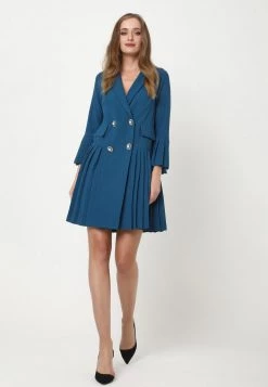 A buon mercato π Madam-T Donna TEODORA - Vestito Estivo - Aqua β