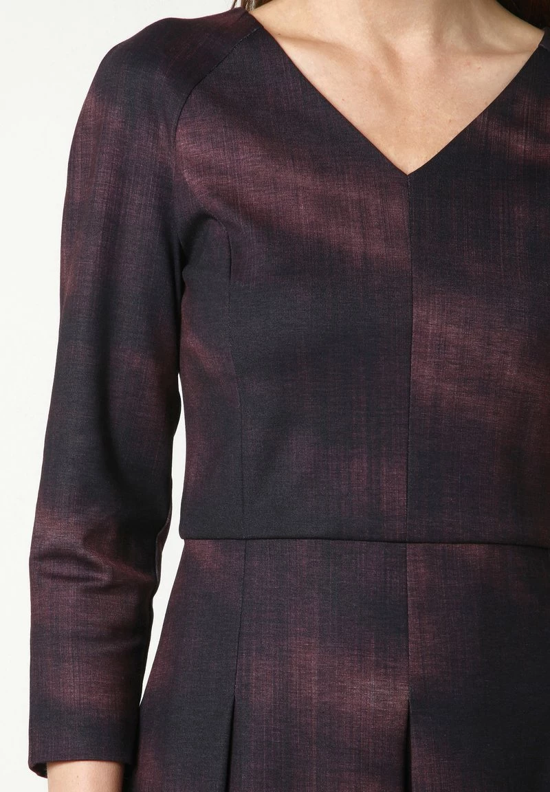 Bilancio π Madam-T Donna KITSA - Vestito Di Maglina - Lila Schwarz βοΈ - immagine 5