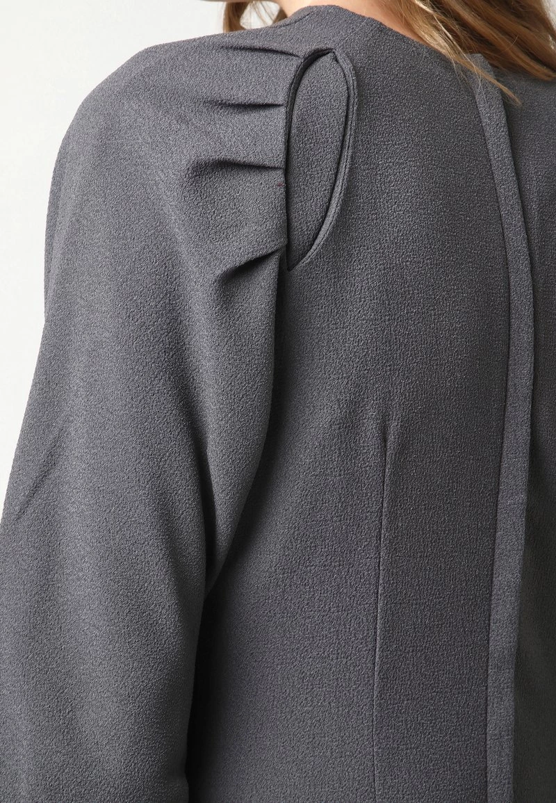 Nuovo di zecca π Madam-T Donna RAMONA - Vestito Estivo - Dunkelgrau π - immagine 6