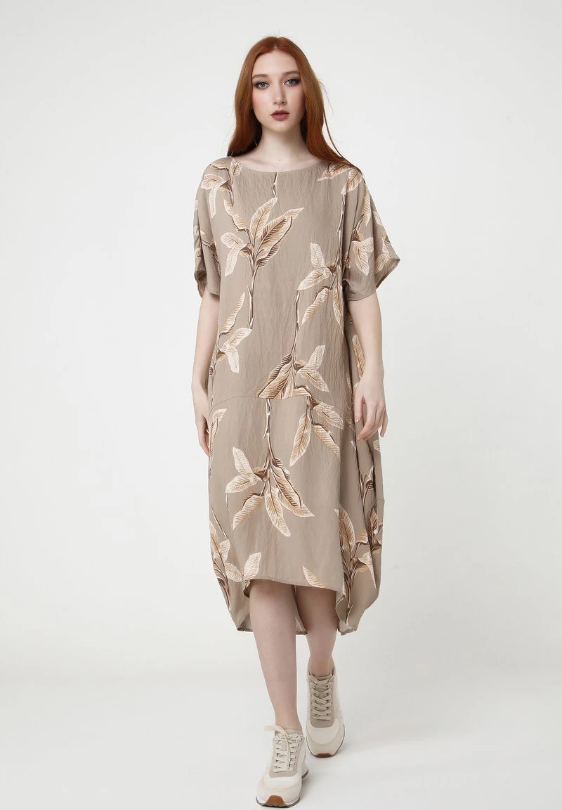 Buono π₯° Madam-T Donna ASHLEY - Vestito Estivo - Beige, Braun β - immagine 2