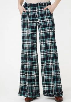 Acquistare 😀 Madam-T Donna Pantaloni - Blau/ Meereswelle 🌟