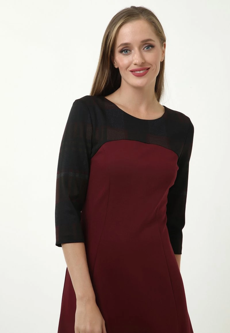 Migliore vendita π Madam-T Donna AKASINA - Vestito Estivo - Weinrot β - immagine 5