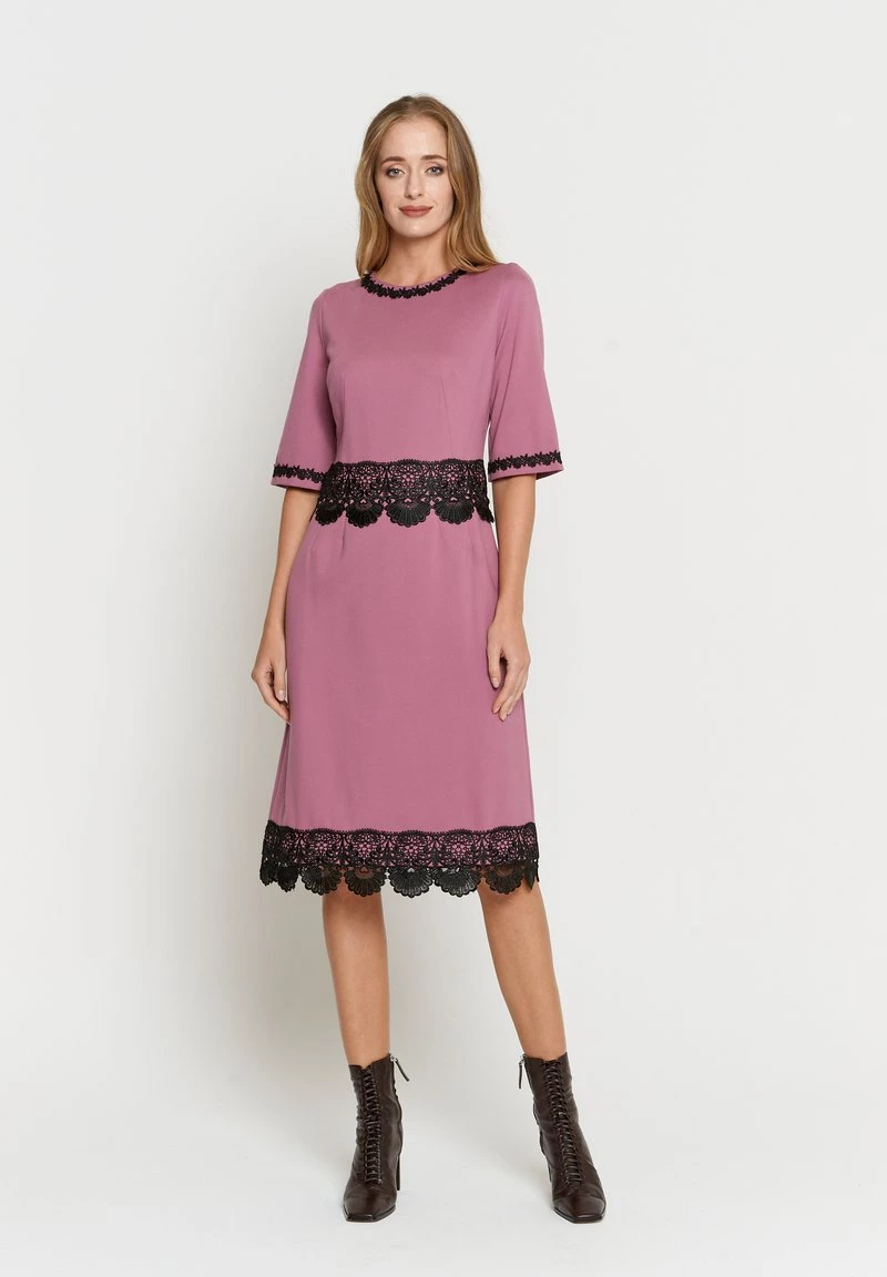 Vendita all'ingrosso π Madam-T Donna SOPHIKO - Vestito Estivo - Rosa β - immagine 2