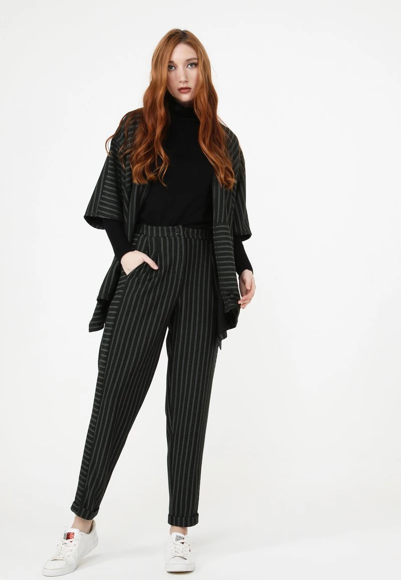 Migliore vendita π Madam-T Donna HOSE VALERY - Pantaloni - Grün π₯° - immagine 2