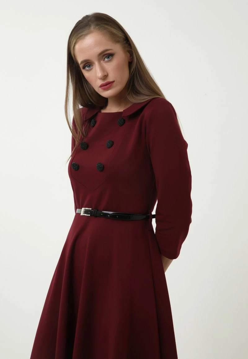 Bilancio π― Madam-T Donna VESTA - Vestito Estivo - Weinrot β - immagine 3