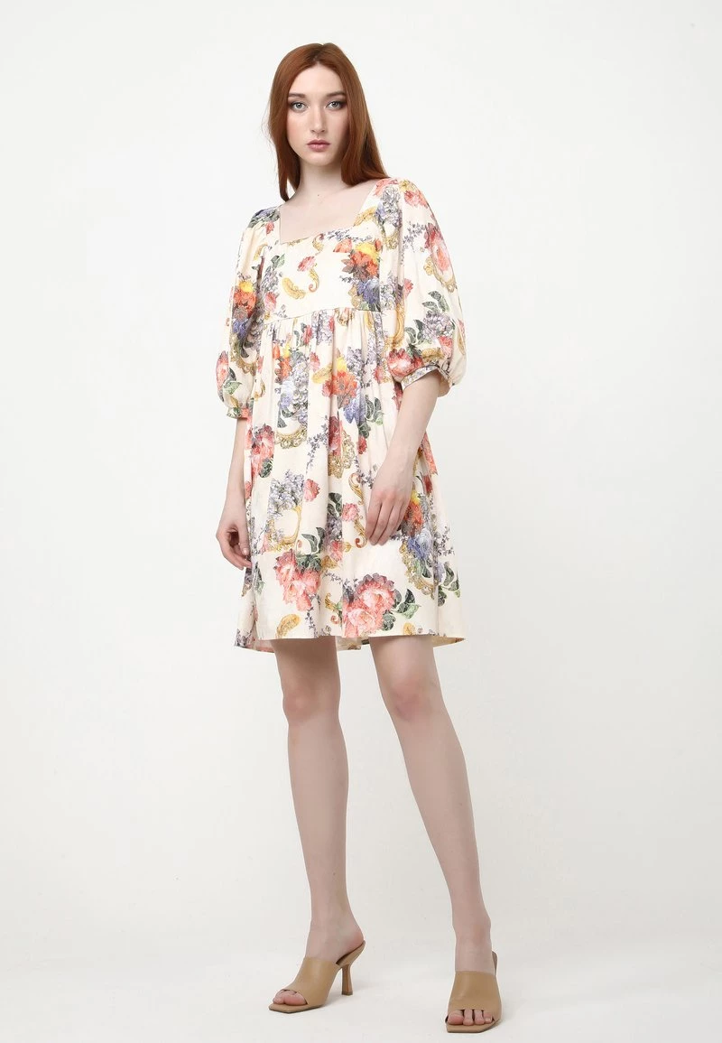 Le migliori recensioni di 𧨠Madam-T Donna ADRIENN - Vestito Estivo - Milchig, Koralle π― - immagine 5