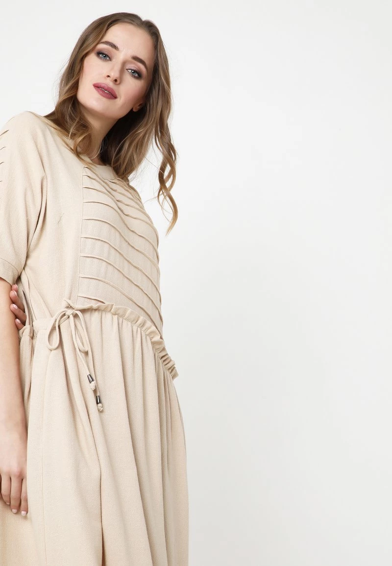 Vendita calda 𧨠Madam-T Donna Vestito Estivo - Beige π - immagine 5