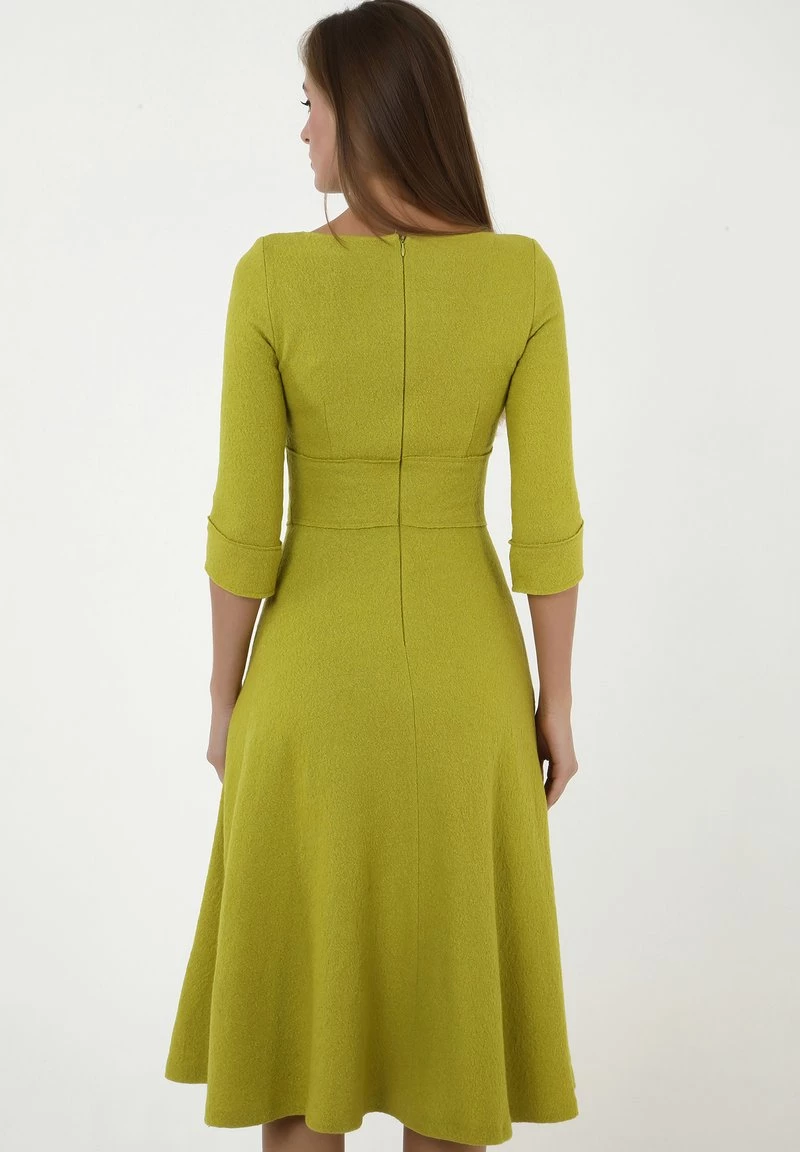 Bilancio π― Madam-T Donna YANNA - Vestito Di Maglina - Olive 𧨠- immagine 3