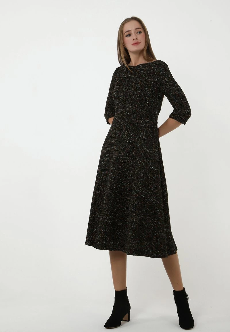 Sconto π Madam-T Donna YANNA - Abito In Maglia - Khaki/ingwer β - immagine 2