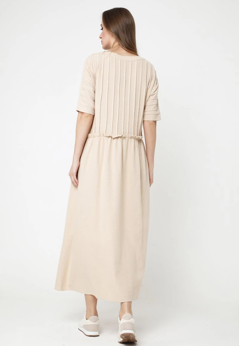 Vendita calda 𧨠Madam-T Donna Vestito Estivo - Beige π - immagine 3
