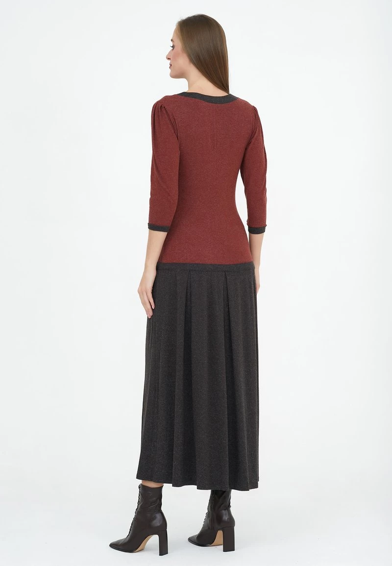 Offerte ❤️ Madam-T Donna VARZINA - Vestito Lungo - Geboren Terrazzo/braiorn ⌛ - immagine 3