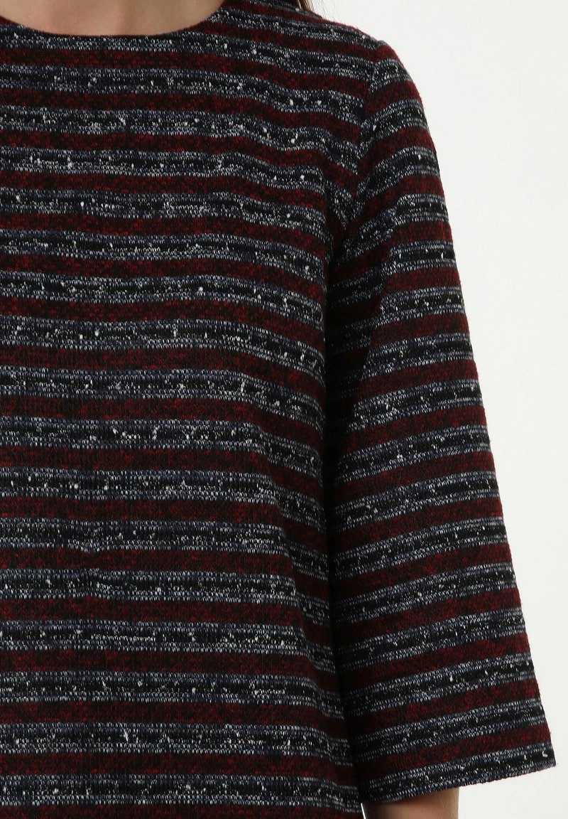 Miglior prezzo π Madam-T Donna MELANICA - Vestito Estivo - Grau Weinrot π - immagine 4