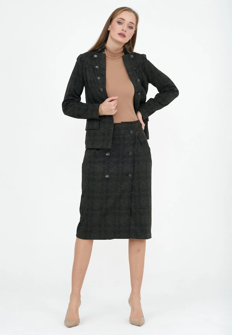 Le migliori recensioni di 𧨠Madam-T Donna ROCK NORMA - Gonna A Portafoglio - Khaki π - immagine 2