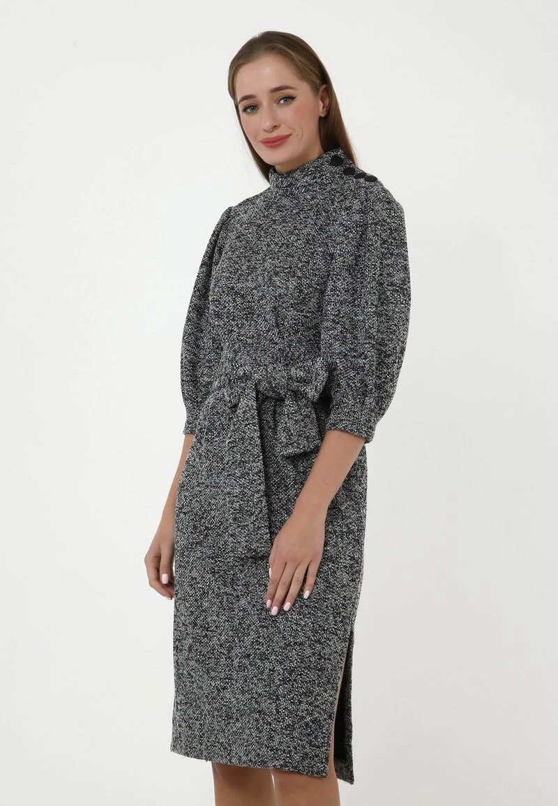 Miglior prezzo π₯° Madam-T Donna MARENA - Vestito Estivo - Grau, Silbrig π₯ - immagine 6