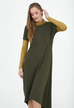 Acquistare 👏 Madam-T Donna PALMYRA - Vestito Estivo - Khakifarben 😉