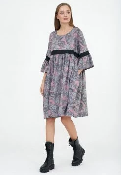 Vendita all'ingrosso ❤️ Madam-T Donna GALAXIA - Vestito Estivo - Rosa Grüne Bucht 👏