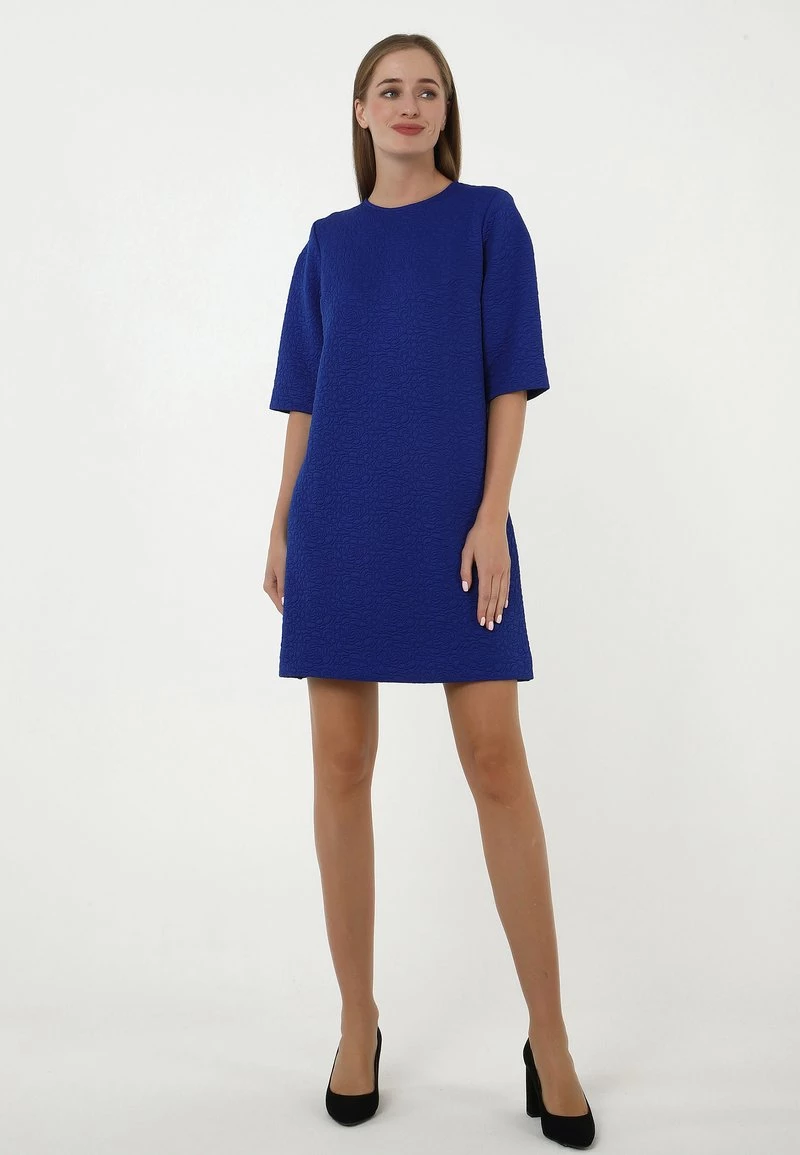 Sconto 𧨠Madam-T Donna MILANA - Vestito Estivo - Indigo π€© - immagine 5