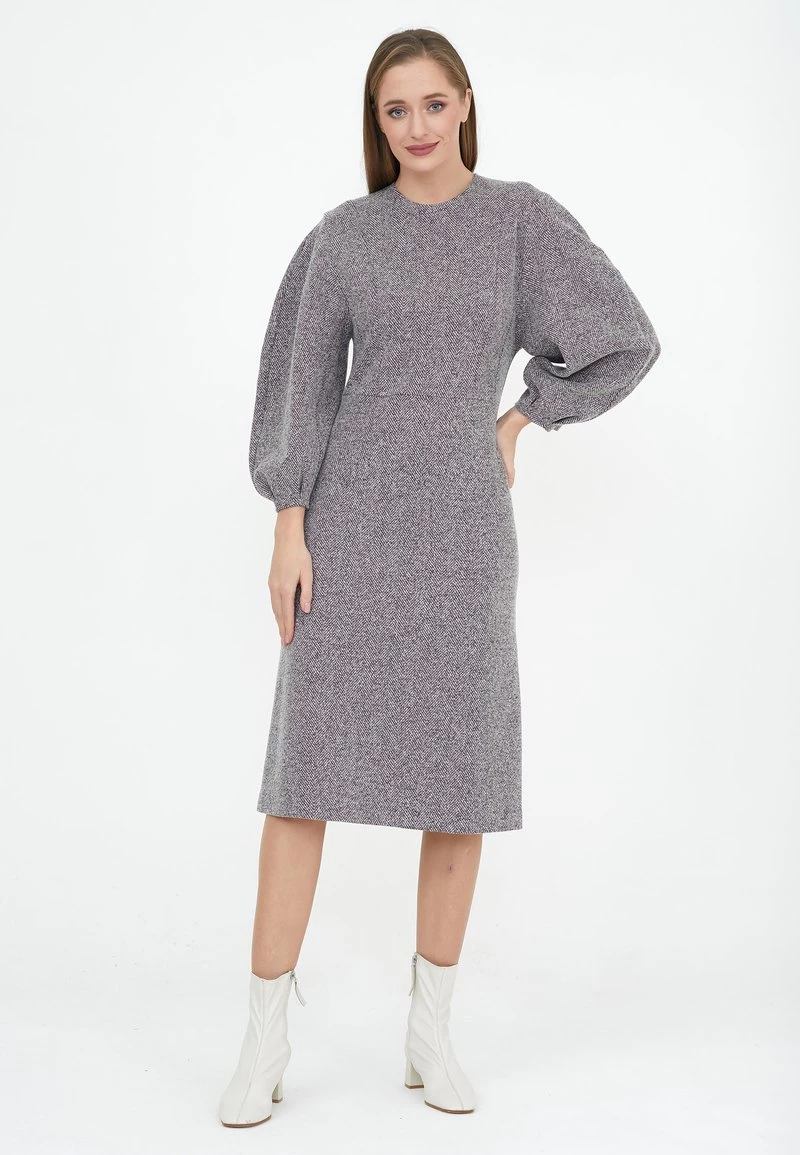 Promo 𧨠Madam-T Donna Vestito Estivo - Blauddk Lila β¨