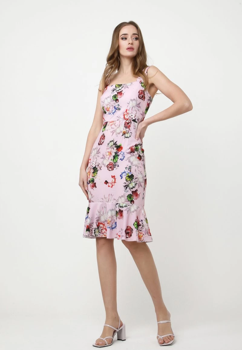 Promo β€οΈ Madam-T Donna ROMANA - Vestito Estivo - Blass Rosa, Rot π₯ - immagine 5