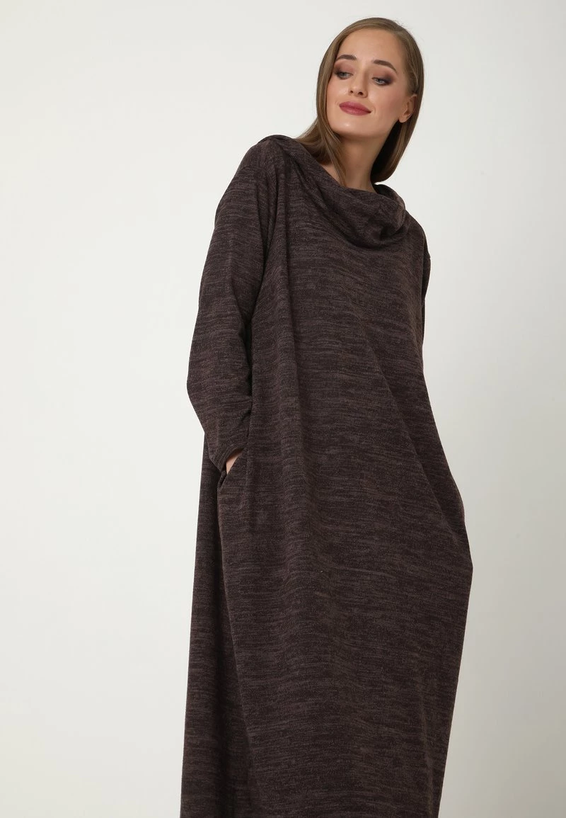 Promo β€οΈ Madam-T Donna ADELINARA - Abito In Maglia - Braun π - immagine 4