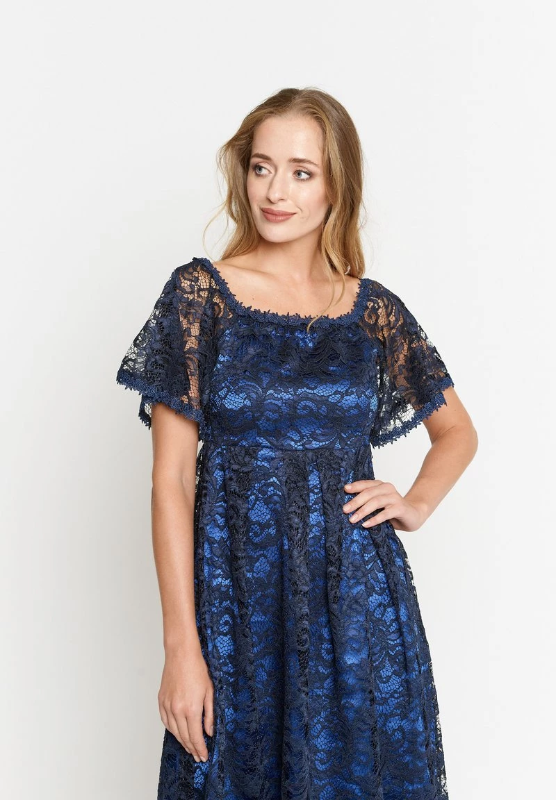 Bilancio 𧨠Madam-T Donna Vestito Elegante - Blau π - immagine 4