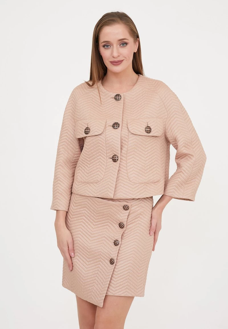 Nuovo π― Madam-T Donna EDEN - Blazer - Beige π - immagine 7