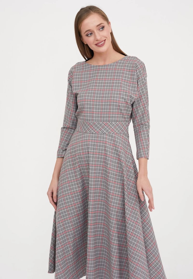 Acquistare 𧨠Madam-T Donna ASUANA - Vestito Estivo - Grüner Zig/rot π€© - immagine 6