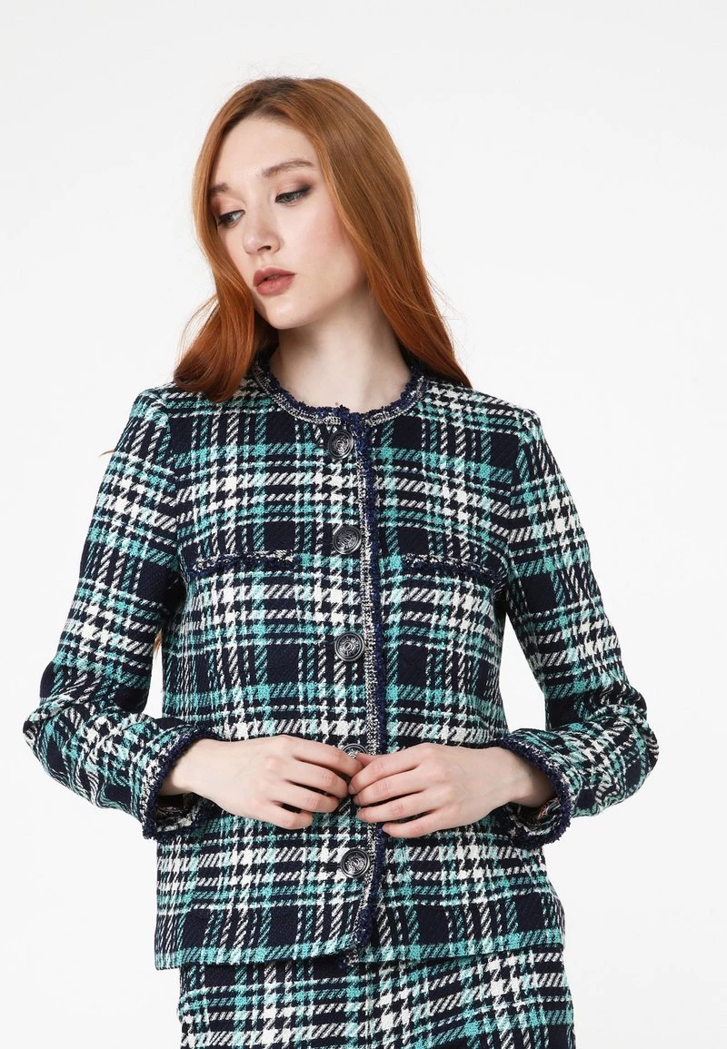 Buono π Madam-T Donna JACKE SIBYLLA - Giacca Da Mezza Stagione - Blau β