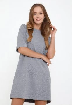 Nuovo ⌛ Madam-T Donna MILANA - Vestito Estivo - Grau 🎉