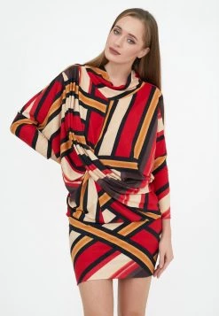 Bilancio π Madam-T Donna FIRA - Tubino - Beige/ Rot βοΈ