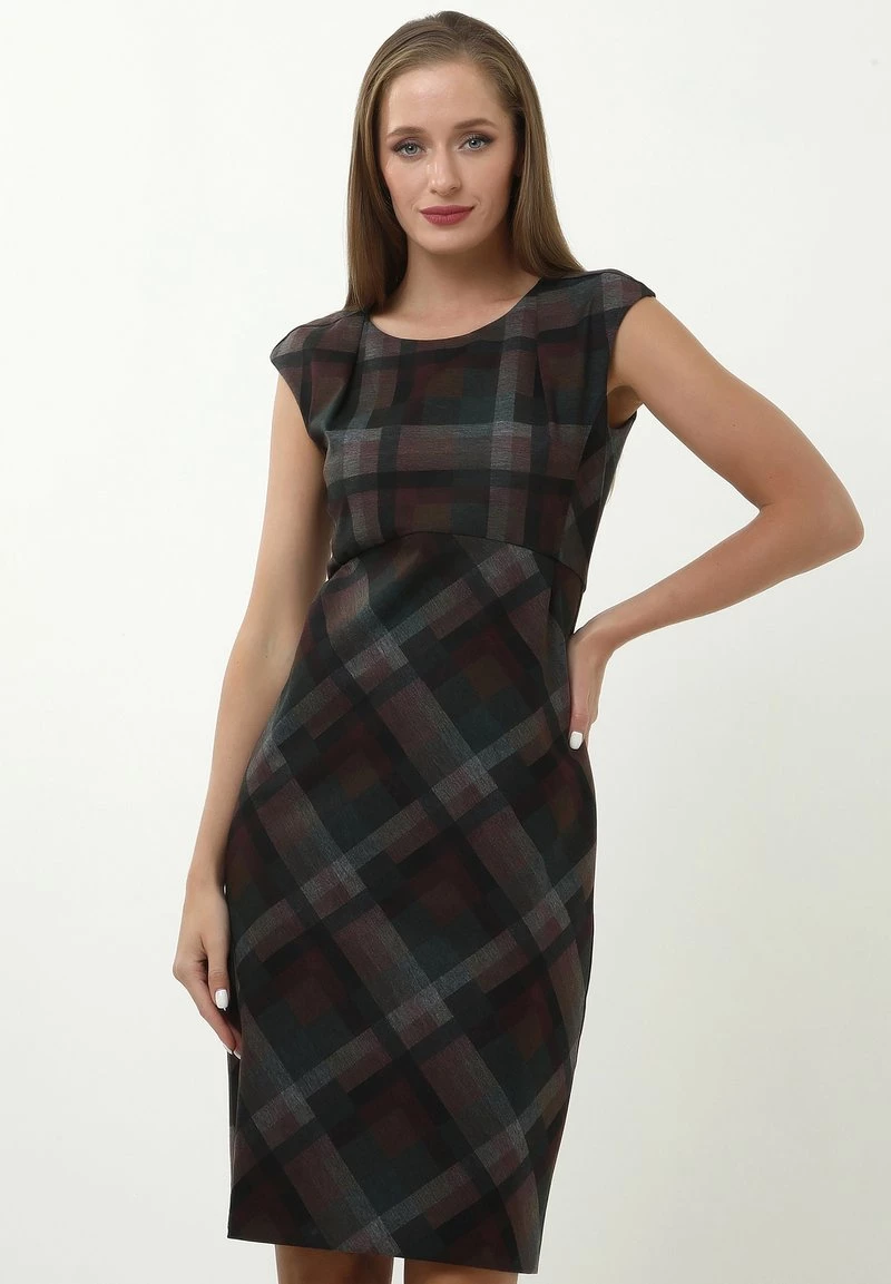 Migliore vendita β€οΈ Madam-T Donna MUTALA - Vestito Estivo - Grün/braun π