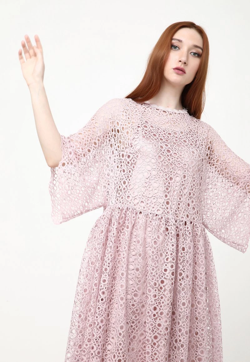 Vendita lampo π₯° Madam-T Donna ADAMASA - Vestito Elegante - Lavendel Rosa π - immagine 7