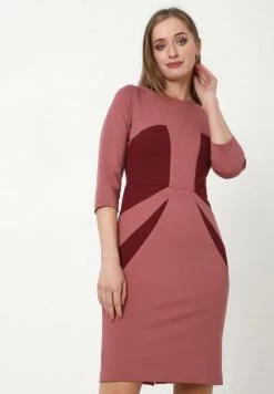 I primi 10 π Madam-T Donna AMINA - Tubino - Rosa, Weinrot π