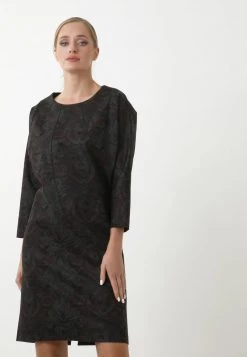 Promo 🤩 Madam-T Donna PENICHA - Vestito Estivo - Grau/weinrot ✔️