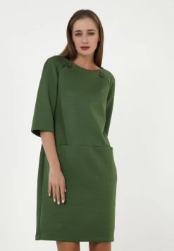 Il più economico ❤️ Madam-T Donna KLEID FERULE - Vestito Estivo - Green 🧨