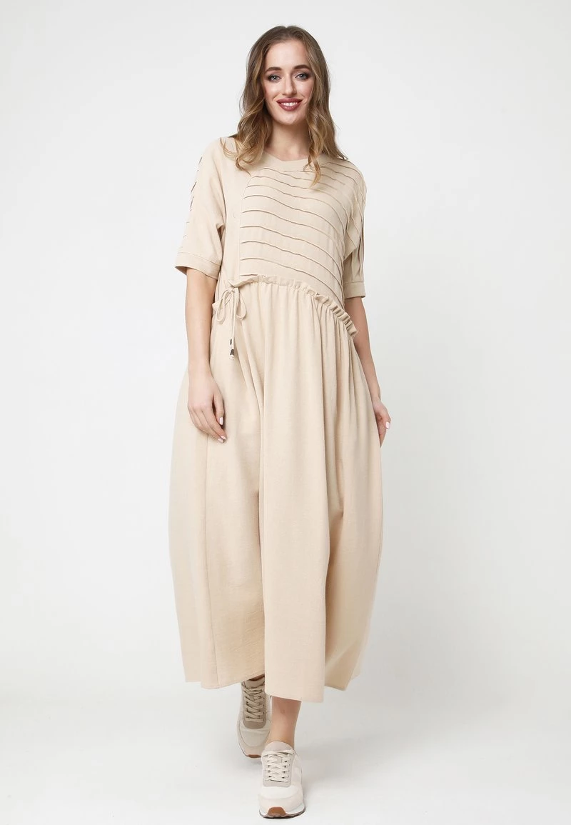 Vendita calda 𧨠Madam-T Donna Vestito Estivo - Beige π - immagine 2